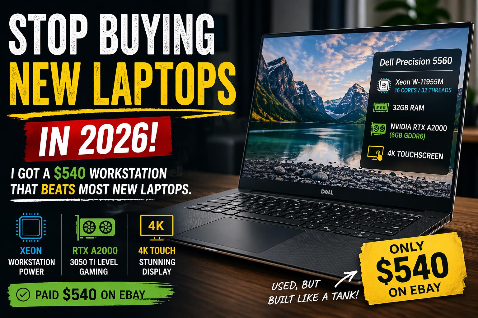 Stop Buying New Laptops Right Now — The Used Market Is Just Better (Especially in 2026)